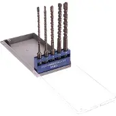 GEKO Steinbohrer-Set, 5-teilig, 5-12 mm, SDS PLUS