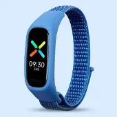 Cover-Discount OPPO Band - Nylon Armband blau
