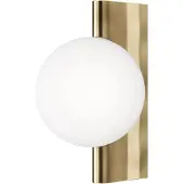 Maytoni Wandleuchte Avant-Garde in Gold und Weiß G9