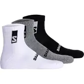 Salomon - Everyday Ankle 3-Pack - Multifunktionssocken Gr 45-47 weiß