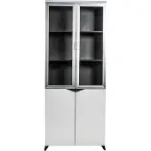 Jet-Line Aktenschrank Carlo schwarz weiss
