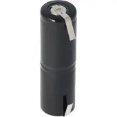 AccuCell Akkupack passend für CuraMed IPX7 Akku NiMH 2,4 Volt mit 1600mAh, 58x17mm