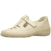 Waldlaufer Kya - Halbschuh Klett, Pigalle (Glattleder), platin (beige), Weite K 607501-172-120 38