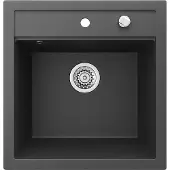 Bergström Spülbecken Tesa Schwarz 49 x 51 cm, Model 29495