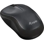 Equip Kabellose komfort-maus, Beidhändig, Optisch, RF Wireless, 1200 DPI, Schwarz