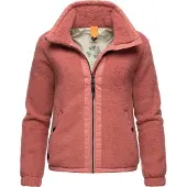 Ragwear Sweatjacke "Nordicka" Sportliche Kapuzenjacke mit Kunstleder-Elementen