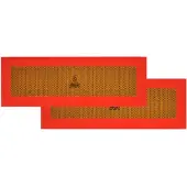 Proplus Tag-Aufkleber ECE 70 56,5 x 19,5 cm rot / orange
