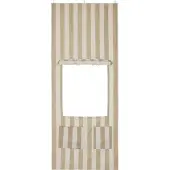 Kids Concept Kiosktür - Stripe Beige - - One Size - Spielzelt