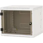 Triton - 19" Wandschrank zweiteilig 9HE/515mm Vollglastür