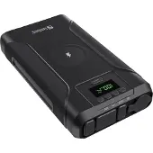 Sandberg Survivor Powerbank 7in1 76800, 76800 mAh, Lithium-Ion (Li-Ion), Kabelloses Aufladen, 3,6 V, Schwarz