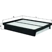 MAHLE ORIGINAL Luftfilter LX 3540