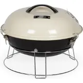 Livoo Holzkohlegrill 38cm beige - DOC301