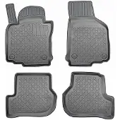 Guardliner Allwetter Fussmatten für Skoda Octavia / Seat Leon / VW Golf 5 + 6 + Jetta + Scirocco ab 2004 bis 20
