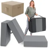 ELONEO Klappmatratze Spar-Set inkl. Husse & Transporttasche 15 cm hoch, versch. Größen Farben 1 St