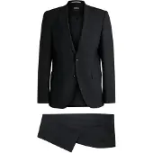 BOSS Zweiteiliger Regular-Fit Anzug aus Stretch-Wolle Grösse 54