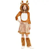 Maskworld Reh Kostüm für Kinder - Karneval Faschingskostüm