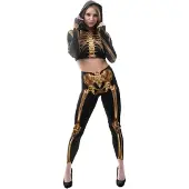 Metamorph Golden Bones Skelettkostüm