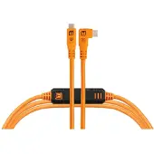 Tether Tools Tetherpro Usb-c Optima 10g Rechts 4.6m Kabel Orange Orange One Size