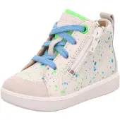 Superfit Sneaker High SUPIES in Weiß/Hellblau | Gr.: 22