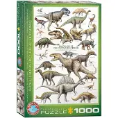 Eurographics Dinosaurs of the Cretaceous Period 1000pcs, 1000 Stück(e), Fauna