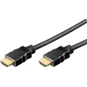 S-Impuls HDMI-Kabel 5m Stecker-auf-Stecker vergoldete Kontakte, schwarz, 1 Stk.