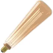 Calex LED Lampe dimmbar E27/3,5W gold 150 lm 1800 K warmweiß Royal Kinna LxØ 30,3 x 9,4 cm