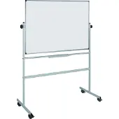 BI-Office Der Tisch ist trocken. BIOFFICE, 120x90cm, drehbar, fahrbar, lackiert, Blechgestell.