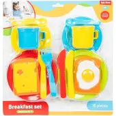 Toi-Toys Home Food Frühstücks-Set, 16-tlg.