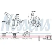 Nissens Lader, Aufladung 93702 für Fiat MITSUBISHI