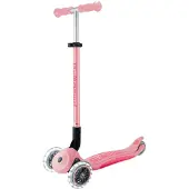 Globber Primo Foldable Plus Lights, Kinder, Klassischer Roller, Mädchen, Asphalt, 50 kg, 3 Rad/Räder