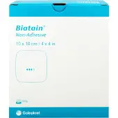 Biatain Schaumverband 10x10 cm nicht haftend 10 St Verband