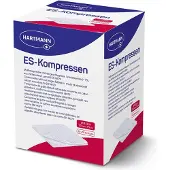 Hartmann Es-Kompressen steril 7,5x7,5 cm 12fach Großpackung 10x10 St Kompressen