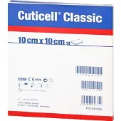 Cuticell Classic Wundgaze 10x10 cm 100 St