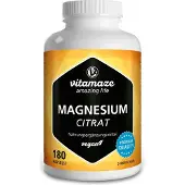 Vitamaze Magnesiumcitrat 360 mg vegan Kapseln