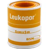 Leukopor 5 cmx5 m 1 St Pflaster