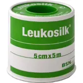 Leukosilk 5 cmx5 m 1 St Pflaster