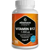 Vitamaze GmbH Vitamin B12 1000 µg hochdosiert vegan Tabletten 180 St