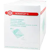 NOBAMED Nobatop 8 Kompressen 10x10 cm steril 25x5 St