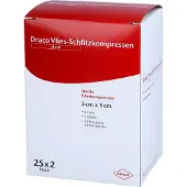 Dr. Ausbüttel & Co. GmbH Schlitzkompressen Vlies 5x5 cm steril 4f 25X2 St