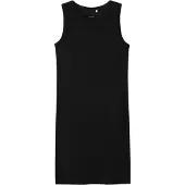 Name it Jerseykleid "NKFNAKAL SL SLIM DRESS NOOS" Baumwollmischung, Jersey Rippware
