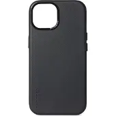 Decoded Leather Backcover für iPhone 15 Plus Black