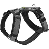 Hunter Geschirr Maldon Up, Hund, Halftergeschirr, S-M, Schwarz, Grau, Netz, Polyester, 2,2 cm