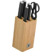 WMF Messerblock "Kineo" 6 Stk. Messerklingen aus Spezialklingenstahl, Made in Germany