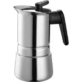 Pedrini EDELSTAHL ESPRESSOKOCHER für 4 Tassen Induktion Espresso Maker Espressokanne