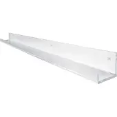 Sigel GA110, Schweberegal, Wandverteiler, Acryl, Transparent, Wohnzimmer, 10 kg
