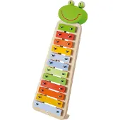 Coppens Colorful, wooden xylophone with a clip (82539)