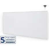 Adax Neo varmepanel med Wifi, 1200W, 230V, hvid, H: 327 mm, L: 984 mm