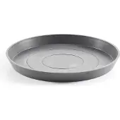 Ecopot's Blumentopfuntersetzer "ROUND SAUCER Grey", BxTxH: 44,5x44,5x3,5 cm