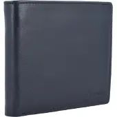 Esquire Leder Geldbörse RFID Billfold Wallet Black schwarz