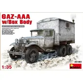 Mini art GAZ-AAA with Shelter